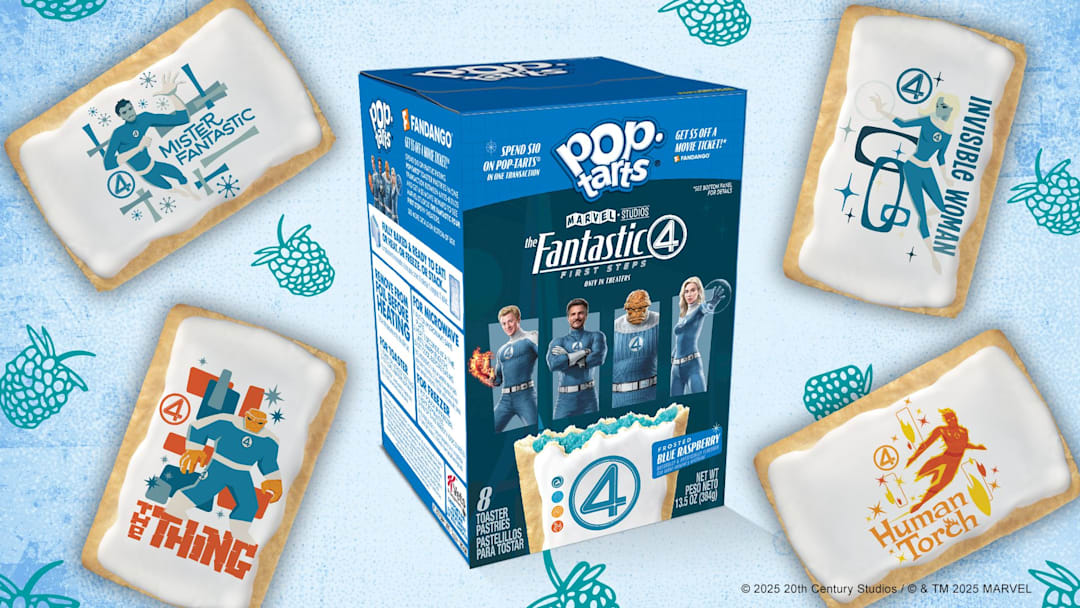Pop-Tarts x Fantastic Four Frosted Blue Raspberry