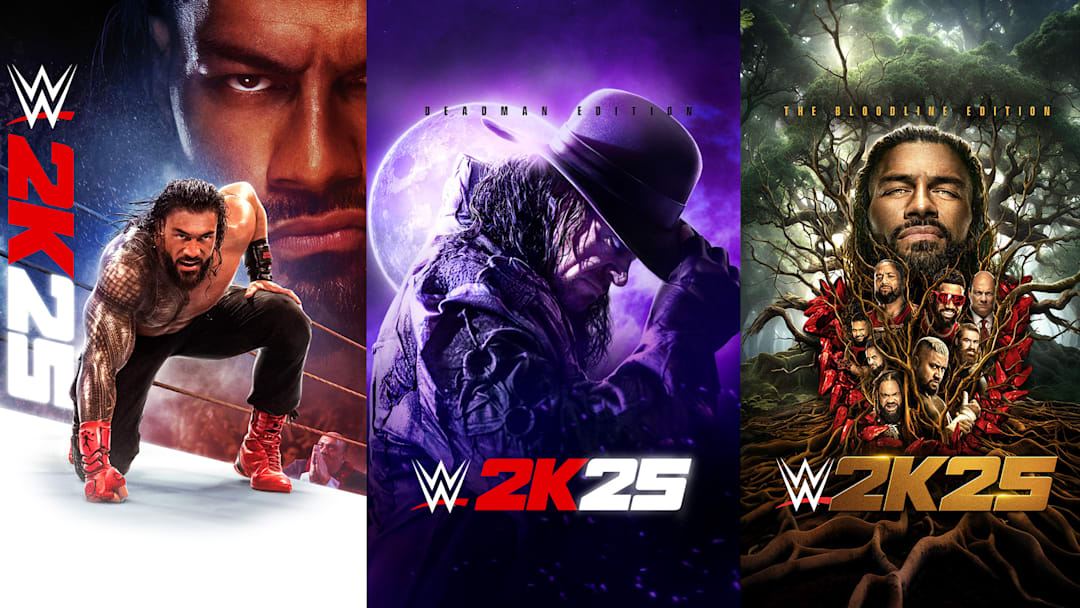 WWE 2K25 Covers
