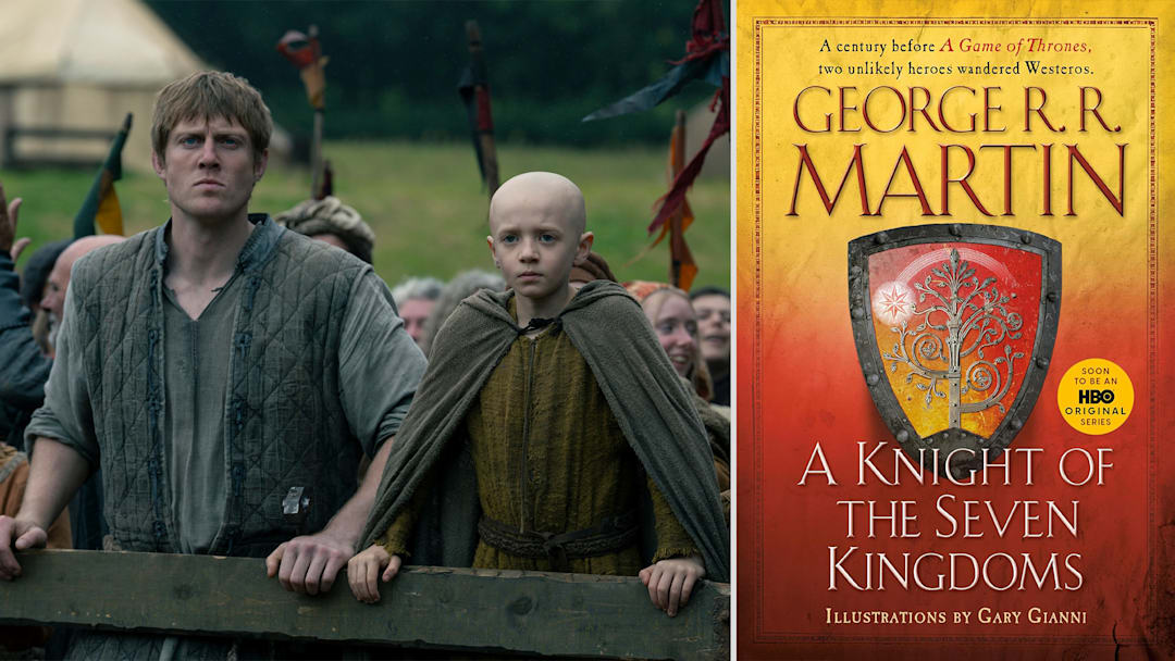 Peter Claffey and Dexter Sol Ansell in A Knight of the Seven Kingdoms | A Knight of the Seven Kingdoms book