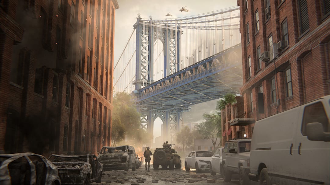 Brooklyn Bridge in Battlefield 6 Brooklyn Bridge in Battlefield 6