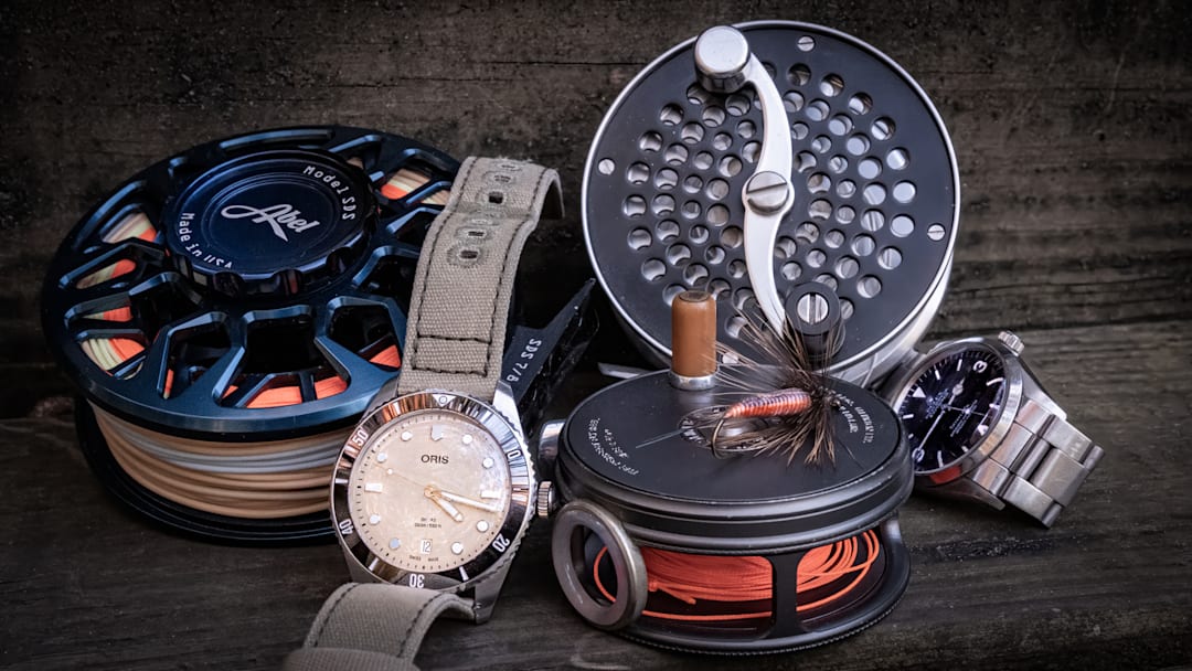 Quality watches and fly reels share the same spirit of craftsmanship – they’re built with care, meant to last, and get better the more you use them.