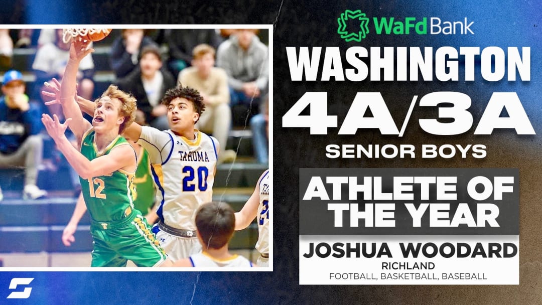 Richland's Joshua Woodard, a 4A/3A Mid Columbia Conference MVP in football and basketball, will go down as one of best athletes to come out of Tri-Cities.
