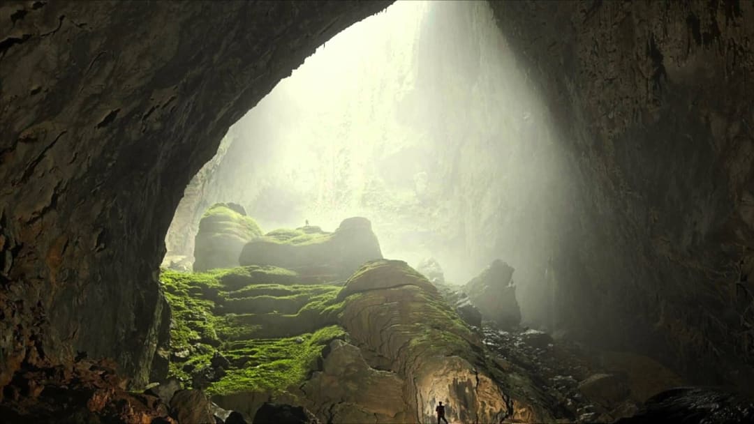 Son Doong, the world's largest cave.
