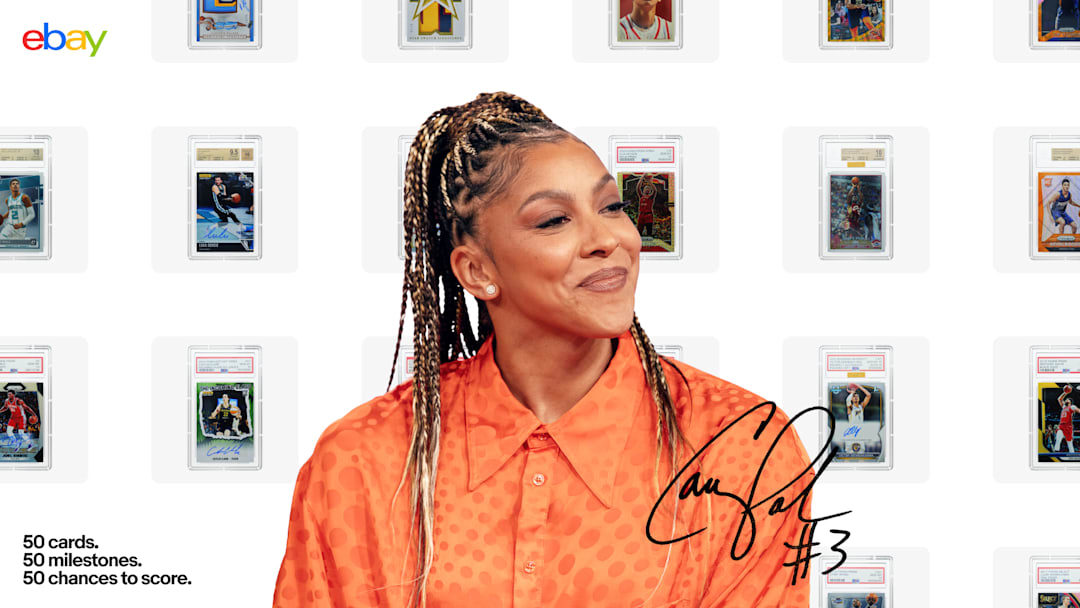 eBay and Candace Parker team up for a basketball card auction event