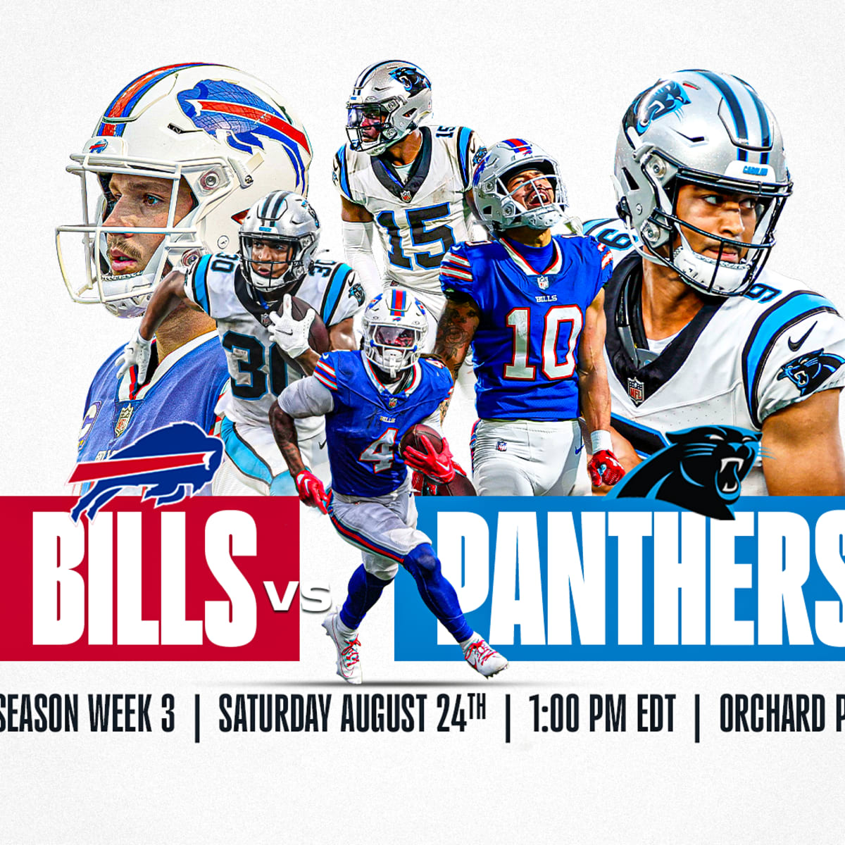 How to watch Panthers vs. Bills game today TV channel live stream