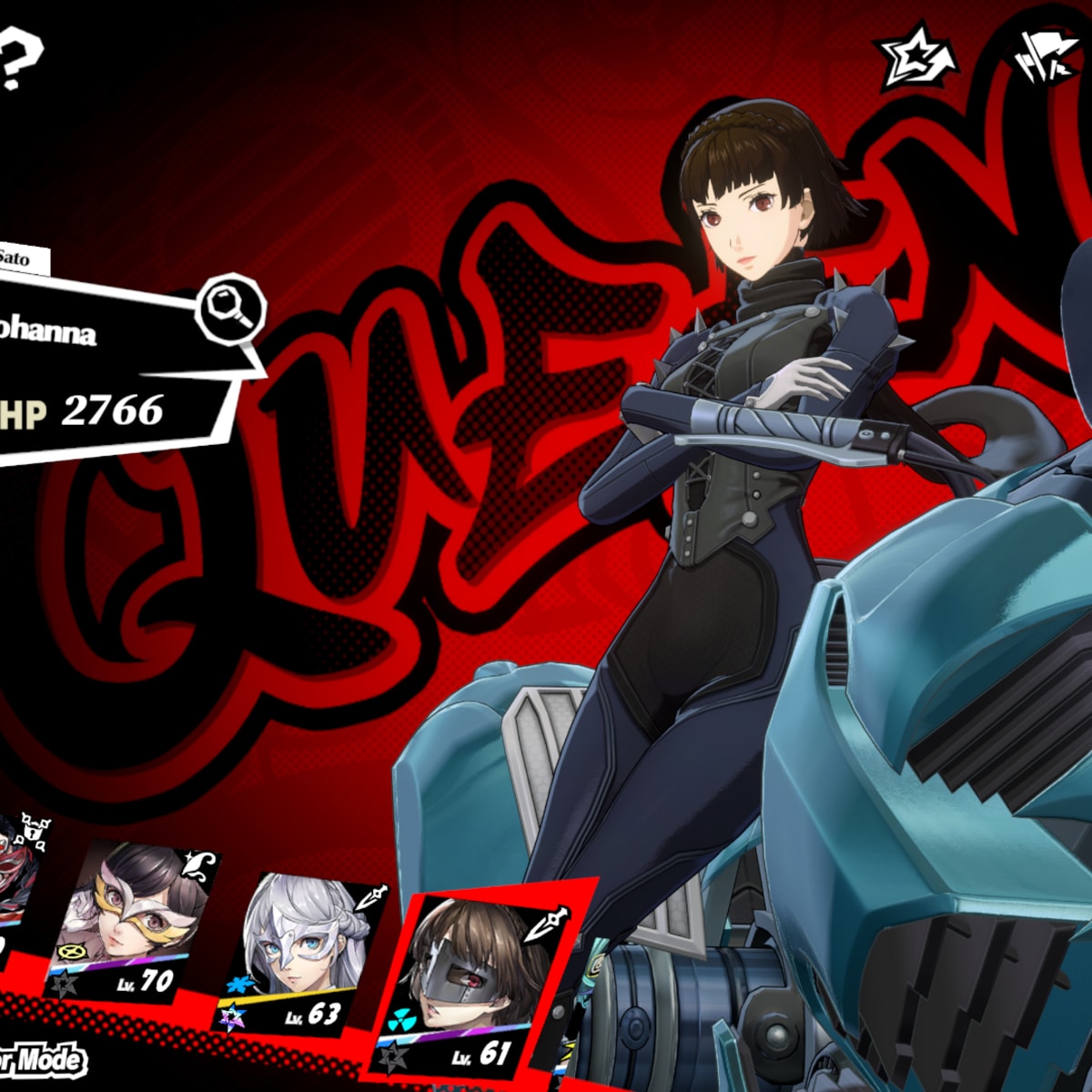 Persona 5: The Phantom X – Best Queen/Makoto build, team