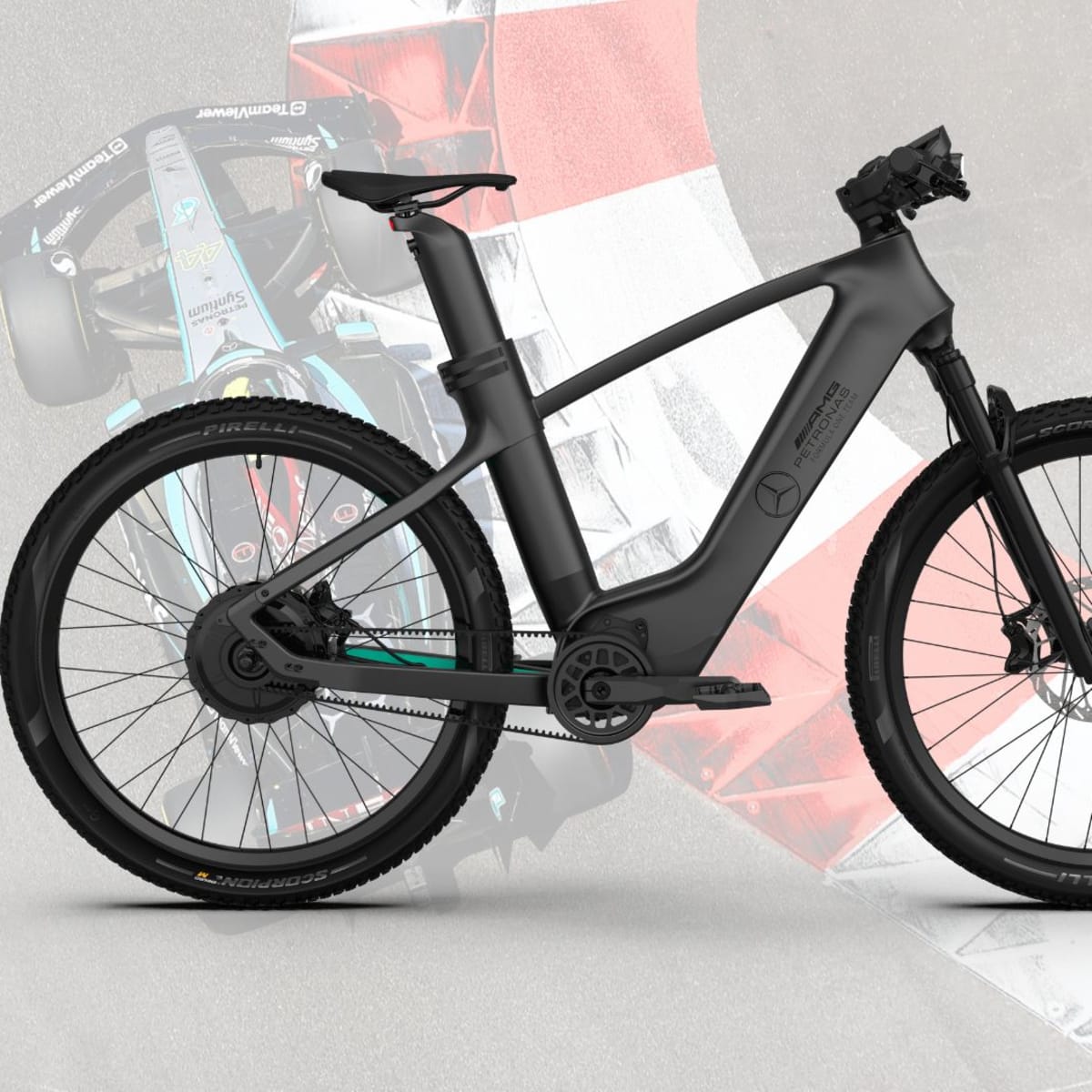 Mercedes F1 Team Unveils The Ultimate Range of e Bikes Using Motorsport Technology