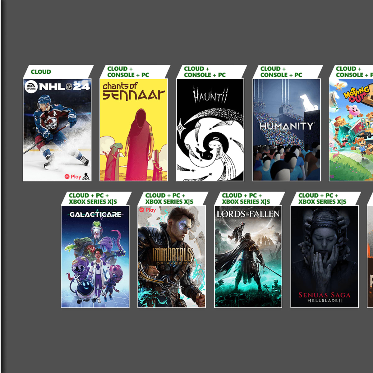 Games coming to game pass may discount