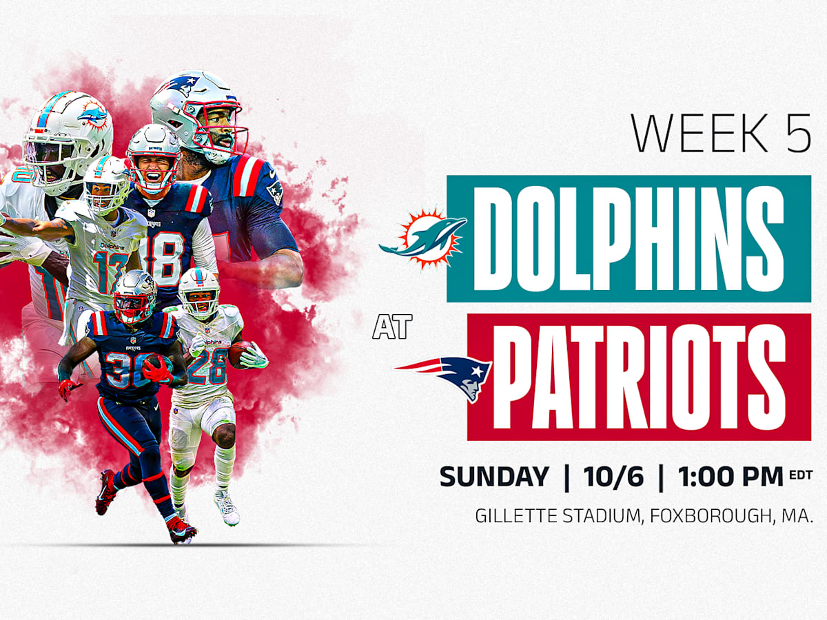 How to watch Miami Dolphins at New England Patriots time TV channel live stream