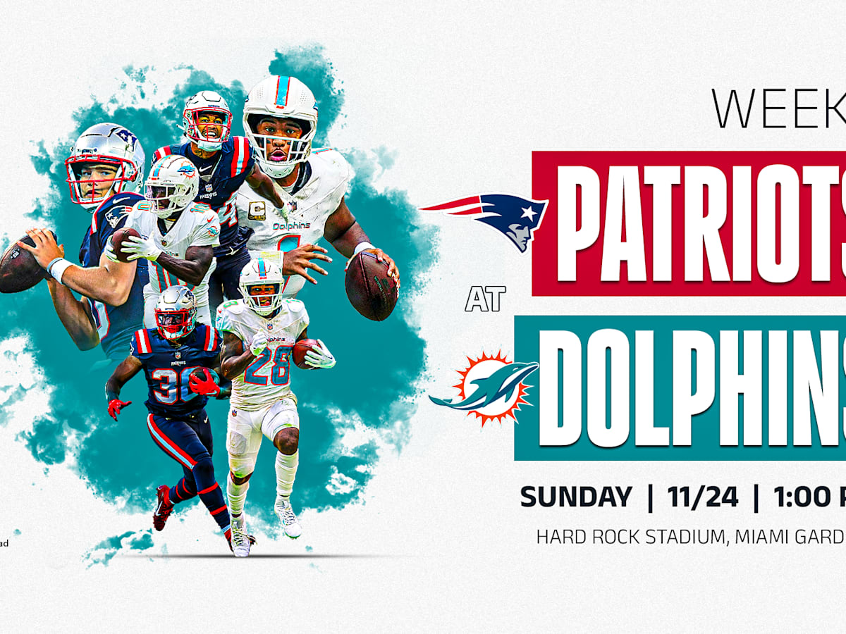 How to watch New England Patriots at Miami Dolphins time TV channel live stream