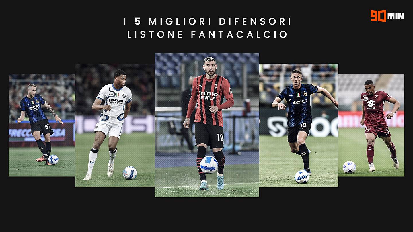 I 5 migliori difensori presenti nel listone del Fantacalcio