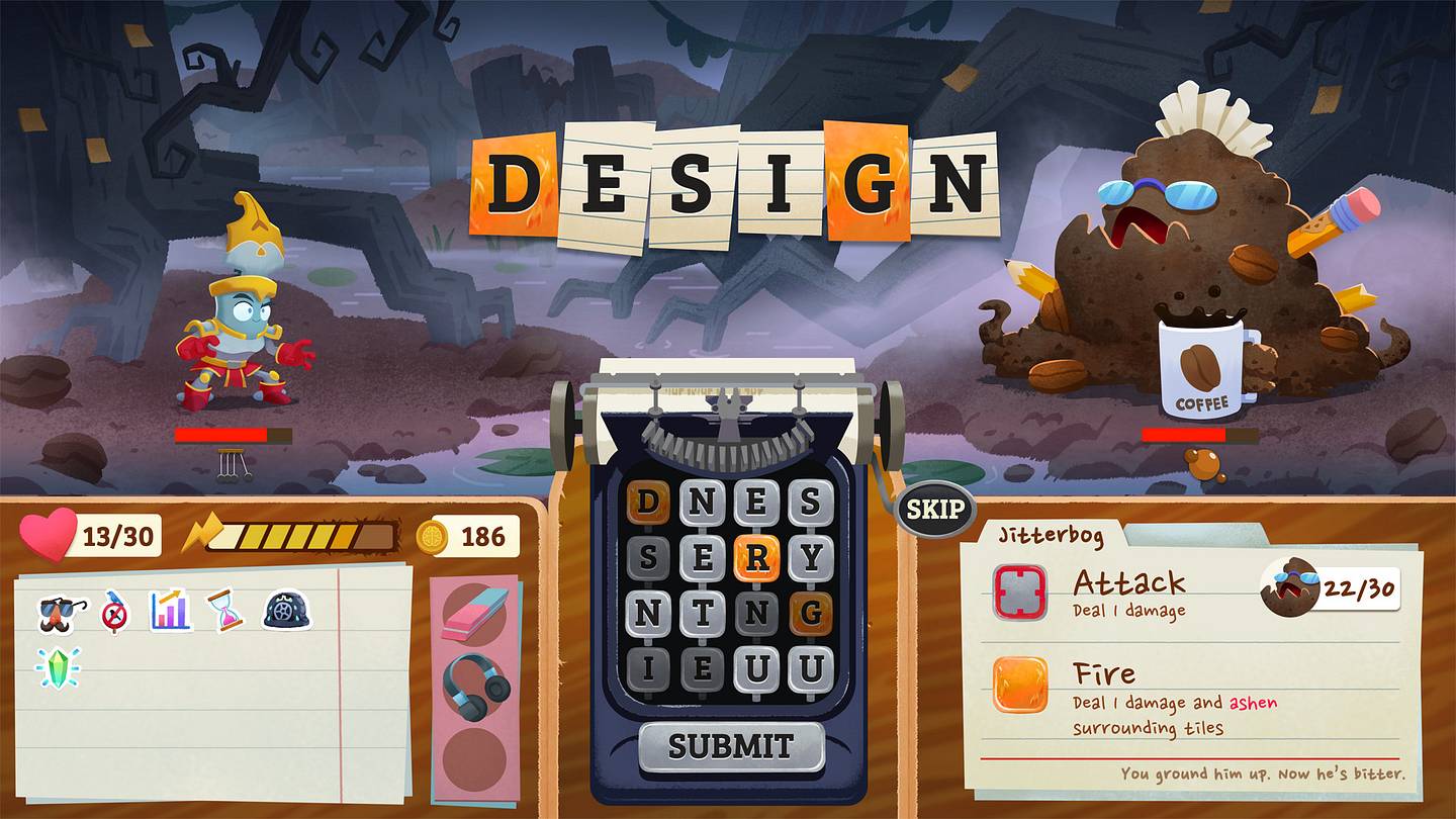 Writer's Block Preview: Spell to Win in Creative Roguelike