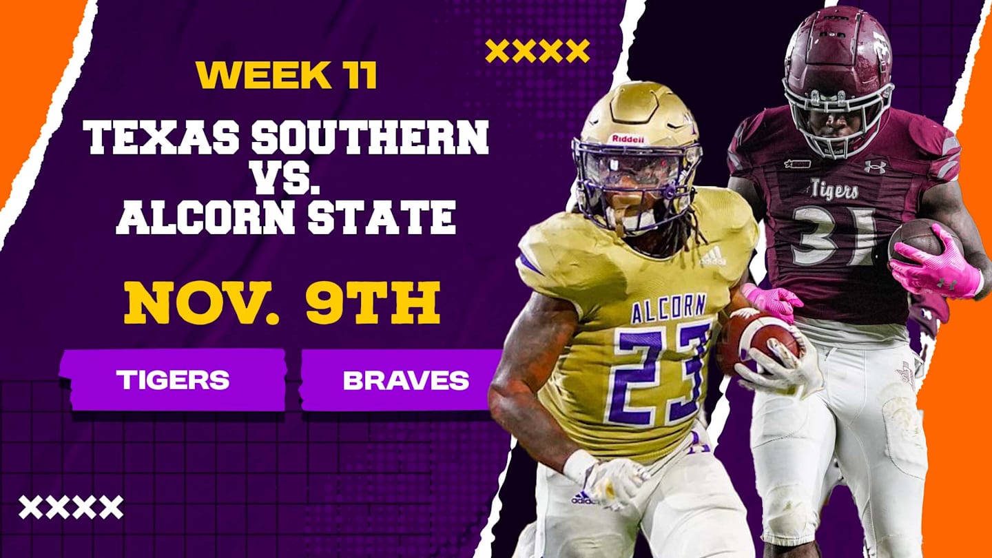 WATCH Texas Southern vs. Alcorn State Week 11