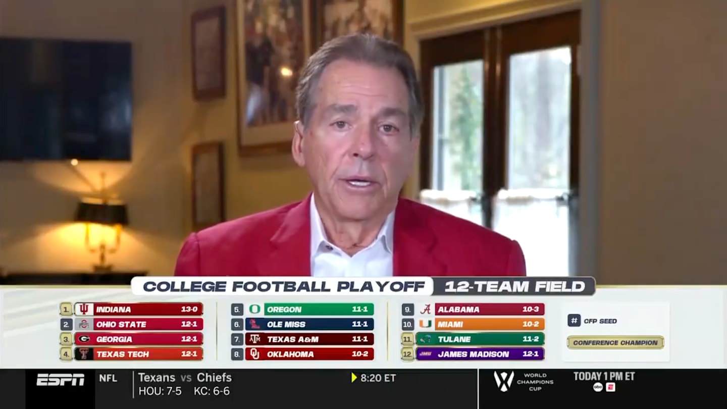 Nick Saban Hopes College Football Can Learn from ‘Devastating’ Notre Dame Snub