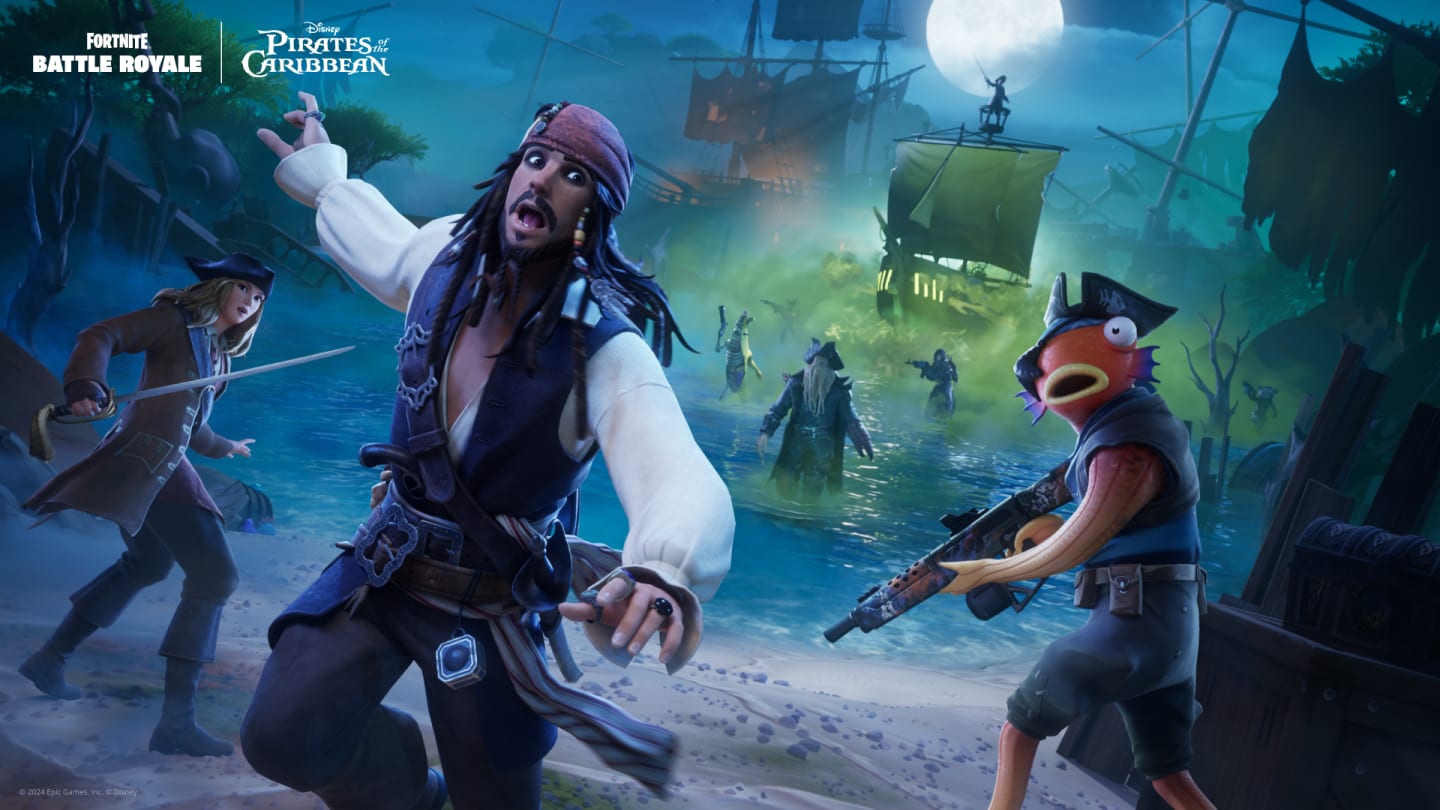 All Fortnite x Pirates of the Caribbean quests and rewards
