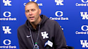 STILL FROM VIDEO: From incoming freshmen to seasoned players from the portal, UK basketball coach Mark Pope breaks down each new player on his 2025 squad.