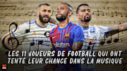 Certaines stars du monde du foot se sont lancés plus ou moins brièvement dans la musique