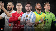 De nombreuses stars du football pourraient disputer leur dernier Mondial au Qatar.