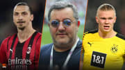 Le célèbre agent Mino Raiola possèdait un beau porte-feuille.