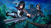 Mikasa and Levi Ackerman will be available for purchase in Fortnite on Apr. 11.