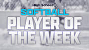 Mississippi high school softball player of the week