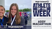 University girls track athlete Addy MacArthur voted SBLive WA athlete of week for April 7-April 12.