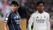 Gonzalo García (left) and Endrick are two of Real Madrid’s most promising young stars.