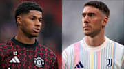 Marcus Rashford and Dusan Vlahović headline the gossip.