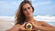 Caroline Marks was photographed by Ben Horton at The Boca Raton. Swimsuit by It’s Now Cool.