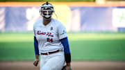 Bella Ortiz led Puerto Rico in the circle and at the plate during the U-15 WBSC World Cup.