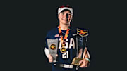 Juliana “Goose” Hutchens was named the Most Valuable Player and landed on the All-World team at the WBSC U-18 Women’s Softball World Cup Finals 2025.