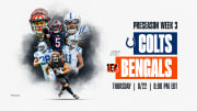 Colts at Bengals Preseason Week 3