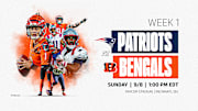 Week 1 Patriots vs. Bengals