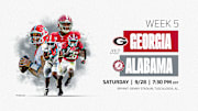 CFB Week 5: Georgia vs Alabama