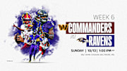 Week 6: Commanders vs. Ravens