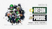 CFB Week 8: Oregon vs. Purdue