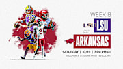 CFB Week 8: LSU vs. Arkansas 