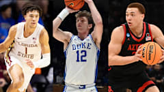 Florida State transfer guard Jalen Warley, Duke transfer forward TJ Power, San Diego State transfer forward Elijah Saunders.