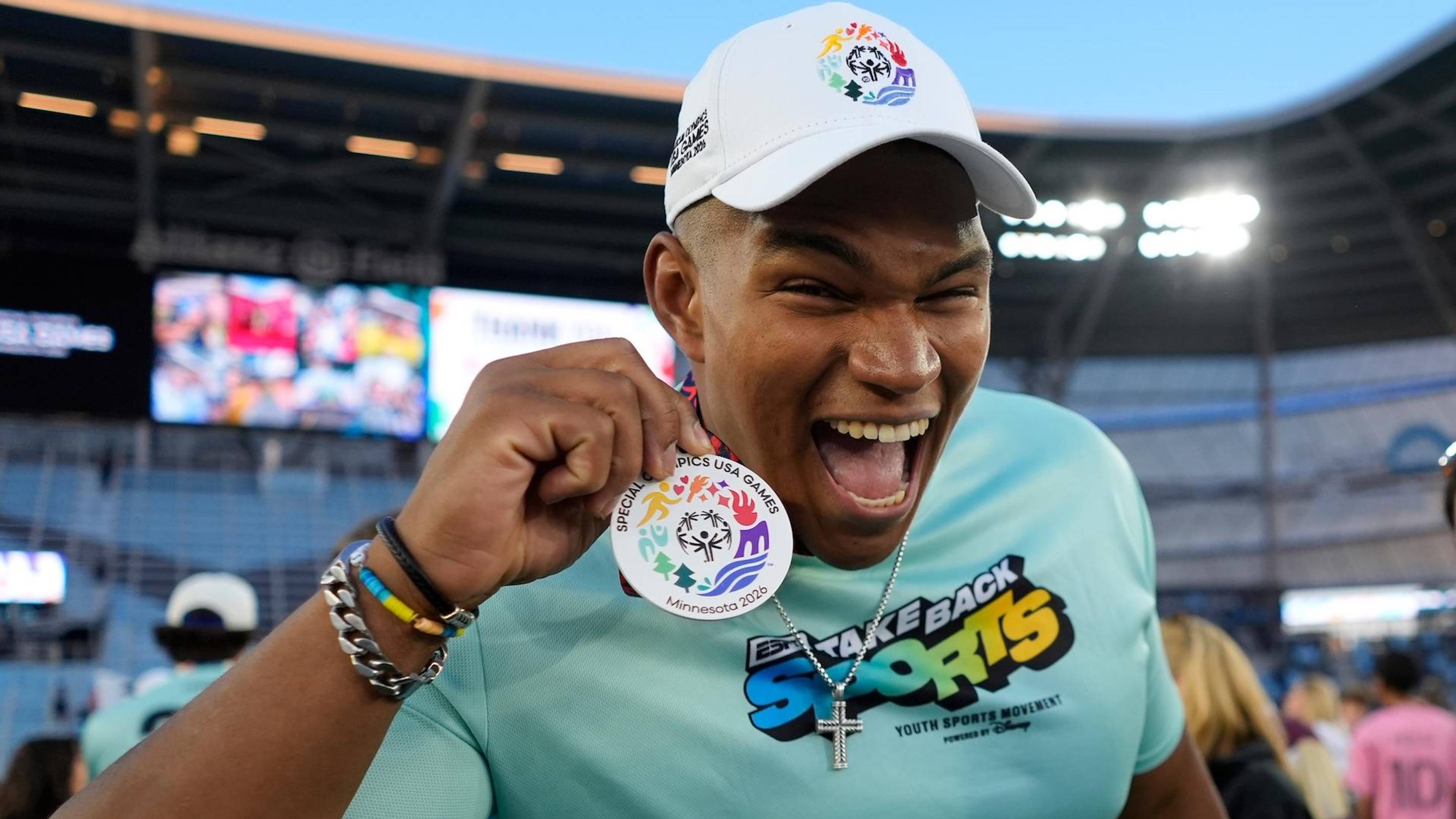 Walter Rouse brings an unmatched spark to the Special Olympics