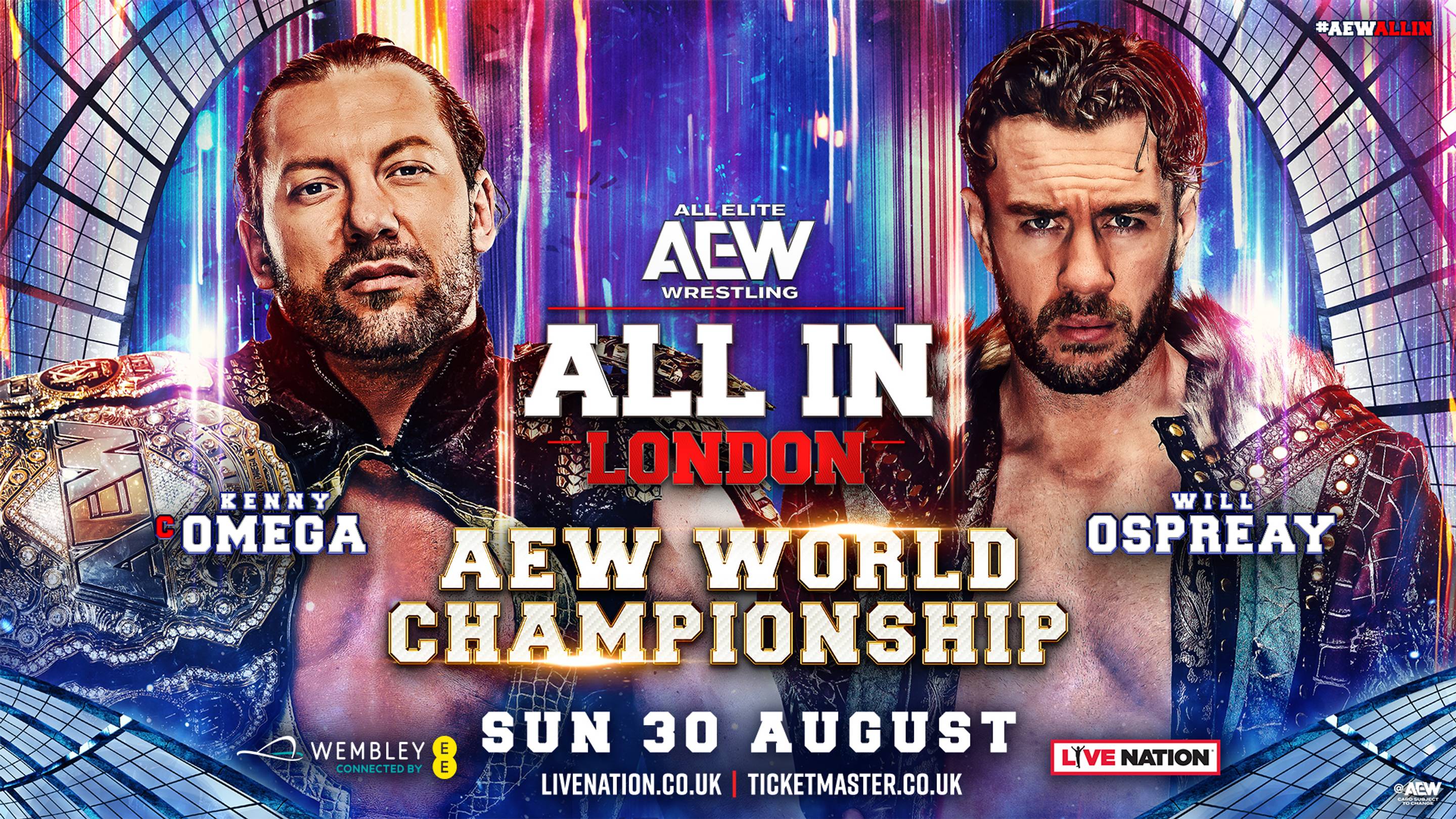 AEW All In 2026: Special Start Time, Match Card, How to Watch & Live Stream