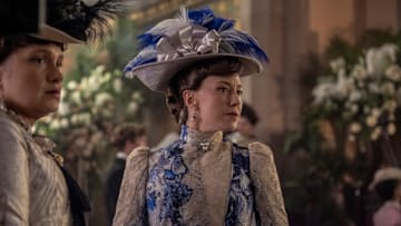 Carrie Coon in The Gilded Age season 3 episode 4 on HBO