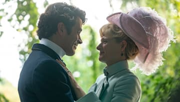 Harry Richardson and Louisa Jacobson in The Gilded Age season 3 episode 5 on HBO
