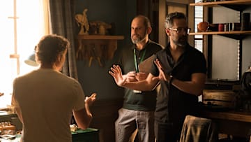 Craig Mazin and Neil Druckmann, The Last of Us season 2. Courtesy of Liane Hentscher/HBO.