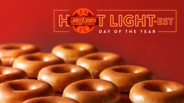 Krispy Kreme Hot Light Promo - credit: Krispy Kreme