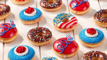 Krispy Kreme Star Spangled Sweetness Collection - credit: Krispy Kreme