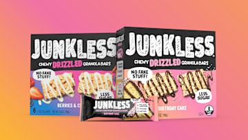 JUNKLESS Drizzled Chewy Granola Bars