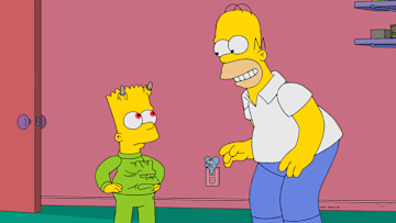 THE SIMPSONS: Maggie becomes possessed by an ancient demon, Lisa discovers a creepy/perfect version of her family in an alternate universe, and Homer cannibalizes himself in the “Treehouse of Horror XXVIII” episode airing Sunday, Oct. 22, (8:00-8:30 PM ET/PT) on FOX, THE SIMPSONS ™ and © 2017 TCFFC ALL RIGHTS RESERVED.