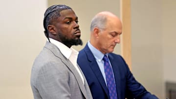 New England Patriots captain Jabrill Peppers was arraigned in District Court on Monday.