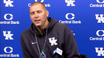 STILL FROM VIDEO: From incoming freshmen to seasoned players from the portal, UK basketball coach Mark Pope breaks down each new player on his 2025 squad.