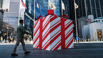 Ghirardelli celebrates its peppermint bark candy